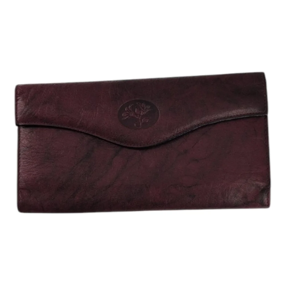 Buxton Top Grain Cowhide Exterior Wallet Great Condition .
